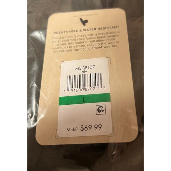 Levi's Men's Hooded SoftShell Jacket Olive Green Large - Picture 3 of 5